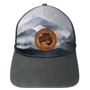 Headwaters Trails Alliance Snapback Trucker Hat Multi One Size Adjustable Locale